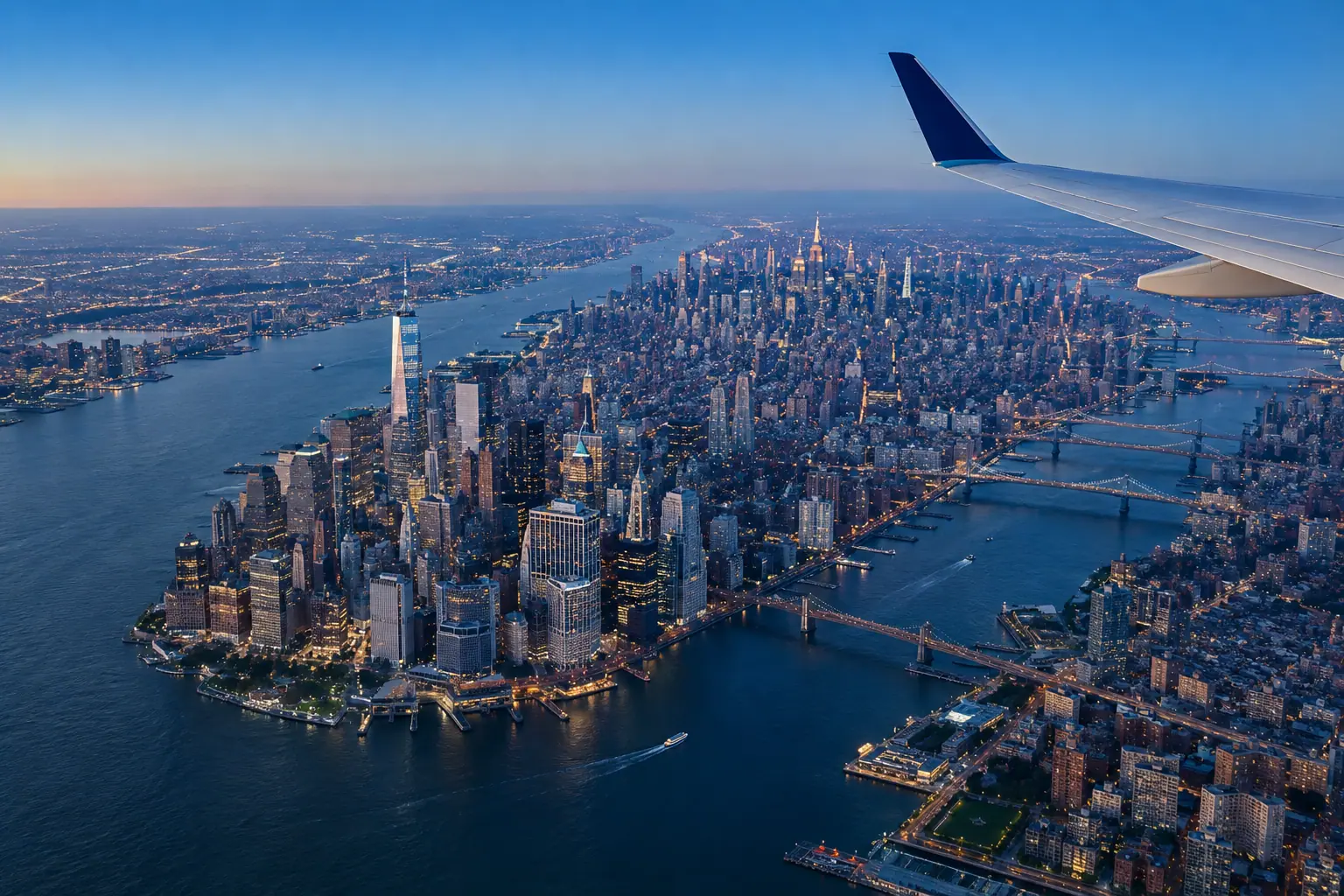 New York from the air